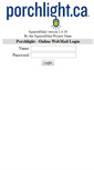 Mobile Screenshot of member.porchlight.ca